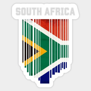 South africa flag, South African flag Sticker